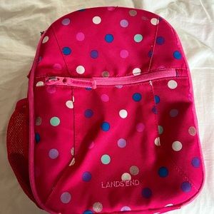 Lands end lunch bag!!!🌺🎒